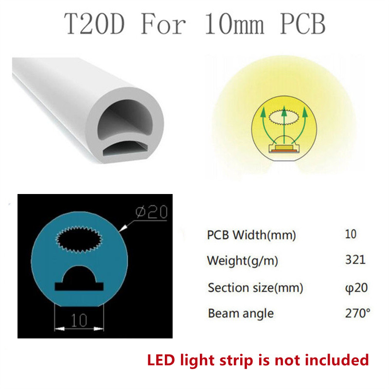 85 CRI Copper Material DC 24V IP65 Waterproof 16*16mm SMD 5050 RGB LED Flex Neon