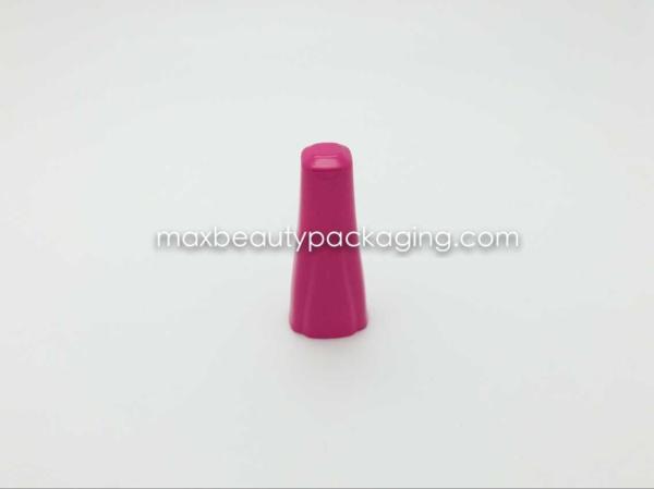 N2040 uv pink color coating finish nail polish cap nail polish packaging double