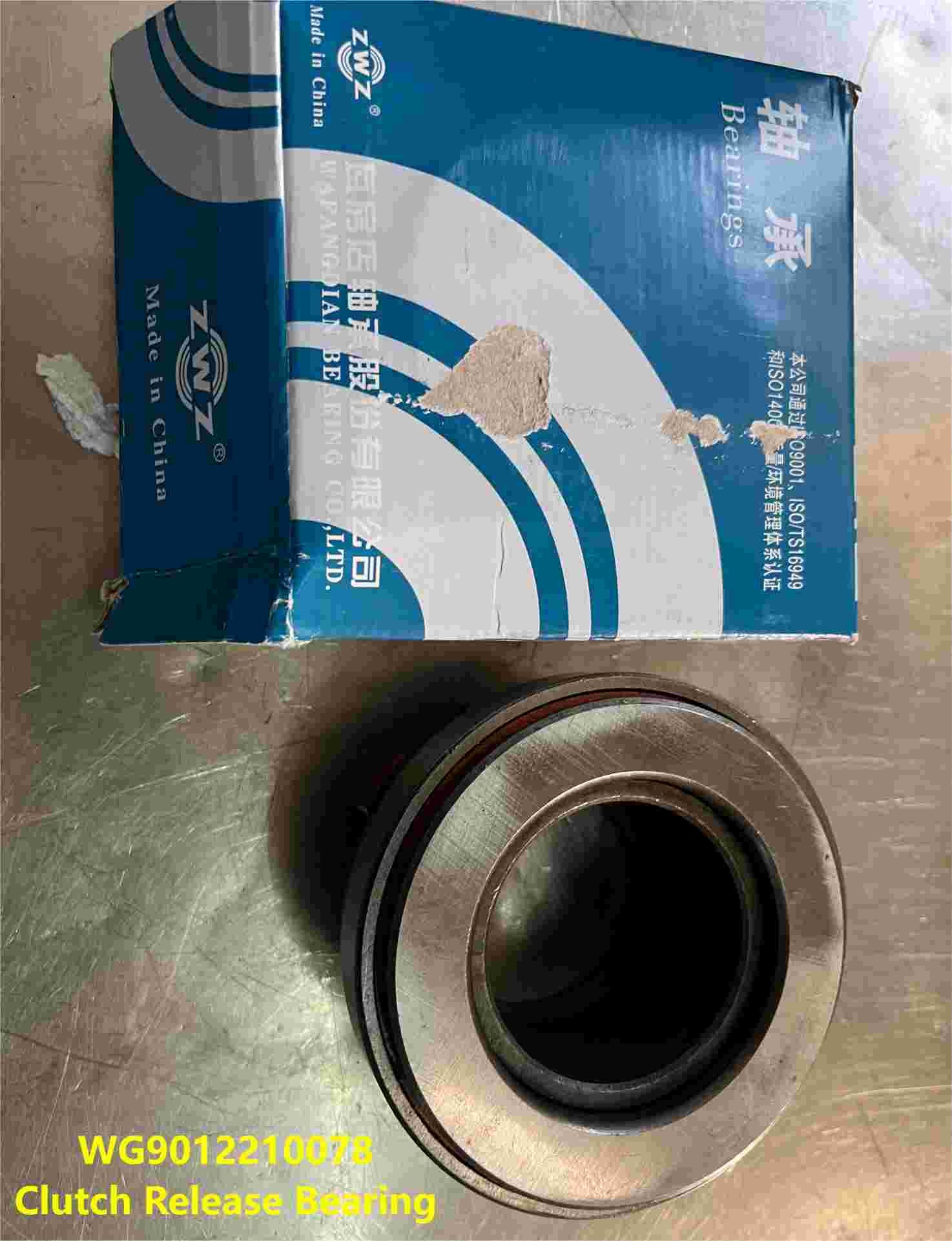 WG9012210078 Clutch Release Bearing HOWO Truck Parts