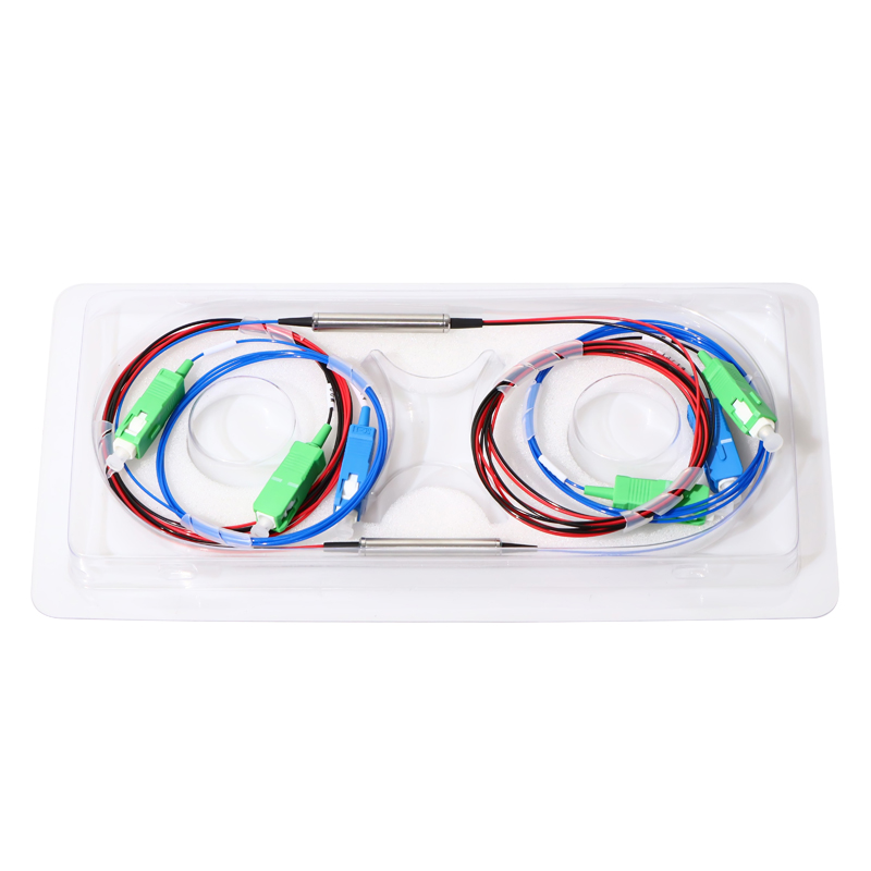 FWDM Fiber Optic Filter 1490nm Pon WDM With Tx1550nm CATV Port