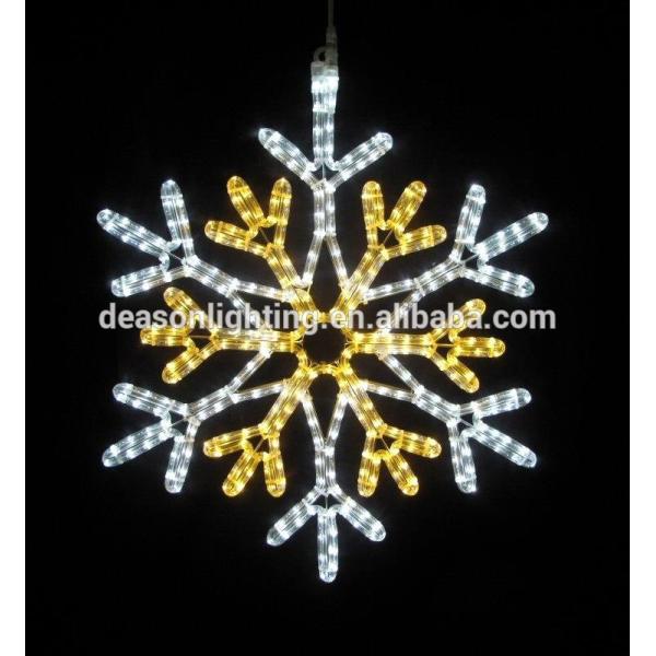 led christmas decor snowflake