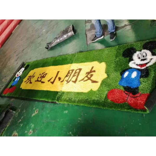 10mm Gym Artificial Turf Multi Usage 25mm Colorful Synthetic Turf For Gyms Carpet Customized