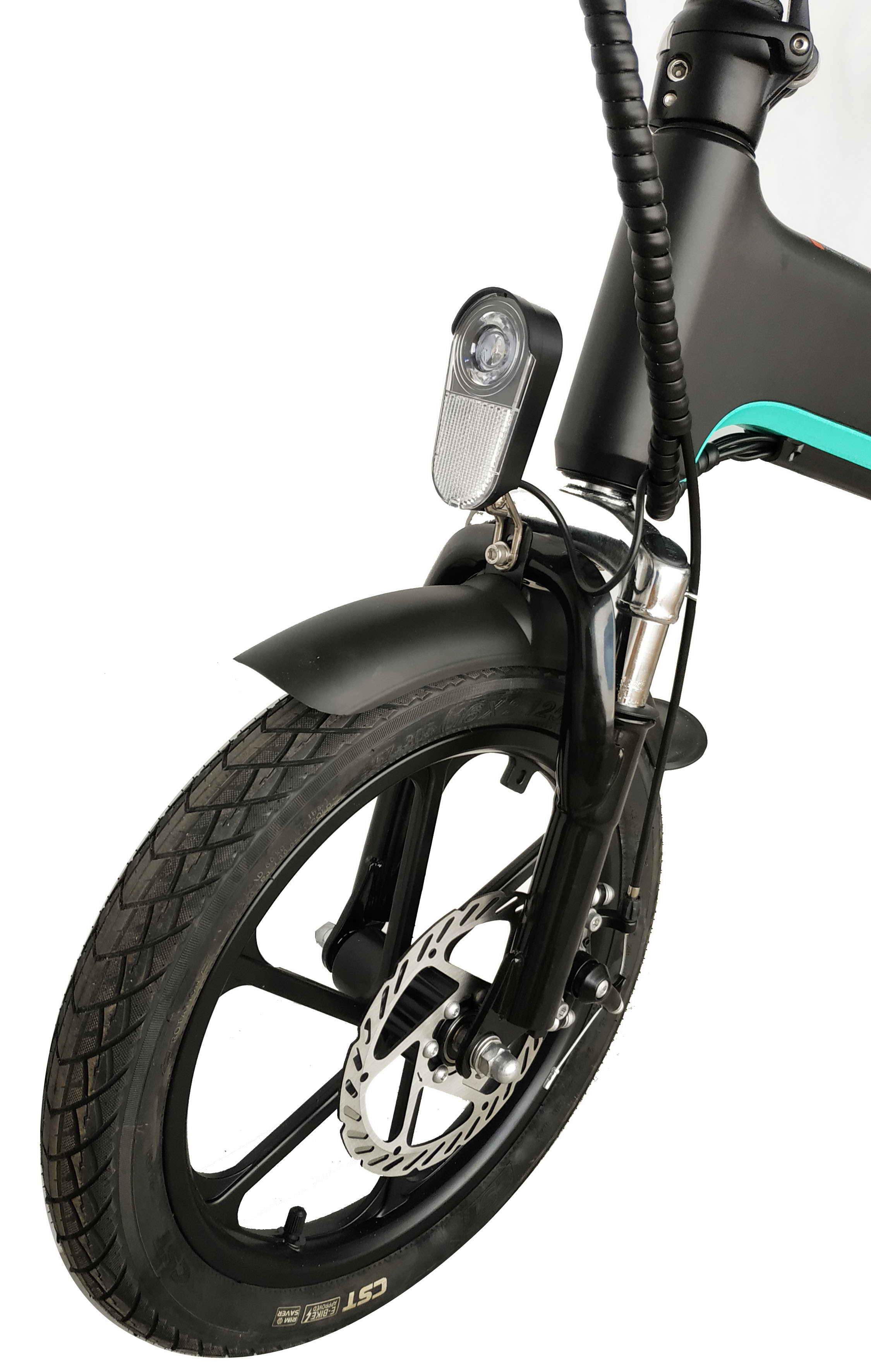 16" Rear Hub Motor Electric Folding Bike GB3 Magnesium Electric Bicycle 250W MyRider