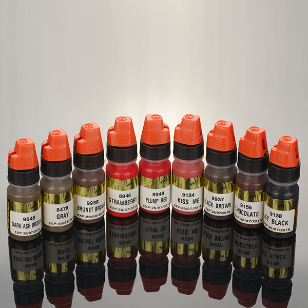 Pure Plant Material Eyebrow Tattoo Ink Semi Permanent Makeup Pigments