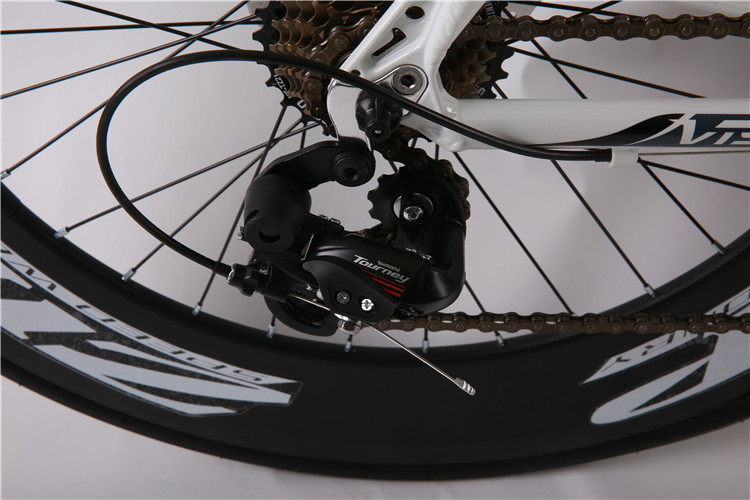 Fashion style 6061 aluminium alloy 700C racing bike/bicicle with Shimano Tiagra 16 speed and special wheel