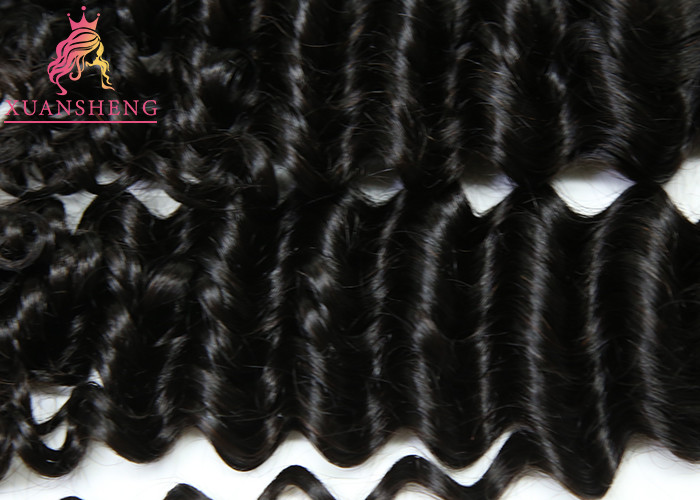 Virgin Peruvian Human Hair No Tangle Malaysian Curly Extensions 8"-30" Length