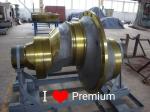 Honghua HHF1000 mud pump crankshaft, pinionshaft, HHF-1600 MUD PUMP, HHF-1000