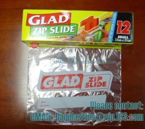Pouch Zipper Food Bags, Microwave Bags, Slider Bags, School Lunch Pouch, Slider