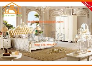 Wholesale American style cheap Modular oriental wooden leather bedroom furniture at low price from china suppliers
