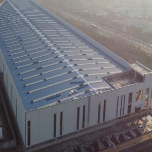 Buy cheap Portal Frame Steel Structure Warehouse with Insulation Panels from wholesalers