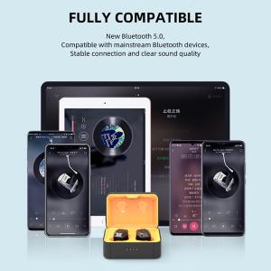 Wholesale ABS Military Material Sport Wireless Bluetooth Earphones With Ture Stereo Sound from china suppliers