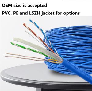 Wholesale Indoor High Speed Lan Cable Cat 6 305m UTP For Network Working from china suppliers