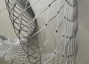 Wholesale Good Flexible Rope Mesh Stainless Steel For Suspended Safety from china suppliers