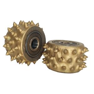45 Tooth Roller Diamond Bush Hammer Tools For Stone Lychee Surface