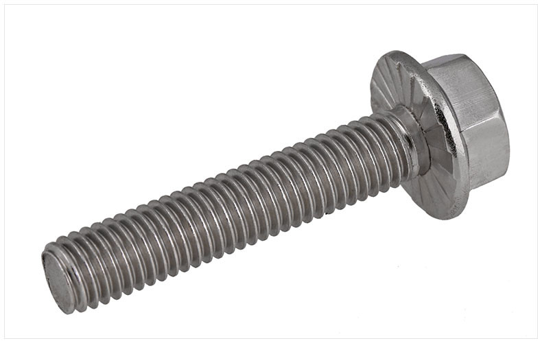 Stainless Steel Serrated-Flange Hex Head Screws DIN6921 Serrated-Flange Hex Bolts Flanged Hex Machine Screws