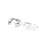 E-Shaped Opening Internal Tooth Stainless Steel Circlips for Shaft DIN Standard