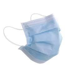 Wholesale Earloop Disposable Blue Mask , Disposable Non Woven Face Mask No Irritation from china suppliers