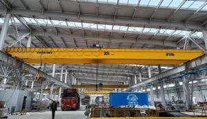 Wholesale Electric Double Girder Overhead Traveling Crane 20 Ton 6m-30m Lifting from china suppliers