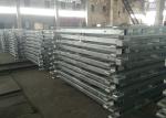 Customized Galvanized Steel Channel High Toughness For Steel Bridge Parts