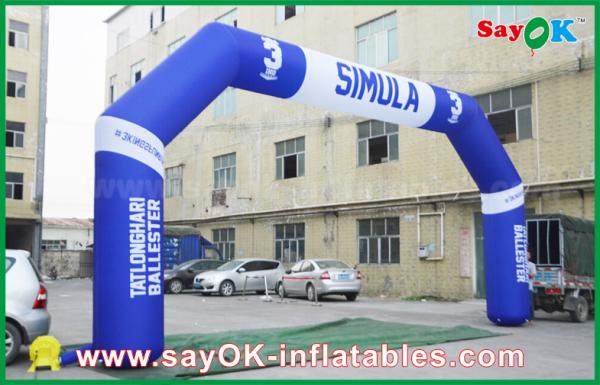 Inflatable Start Finish Arch PVC Outdoor Event Inflatable Arch , Sports Finsh