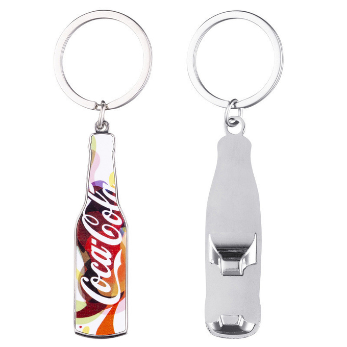 Sublimation Bottle Opener With Keyring