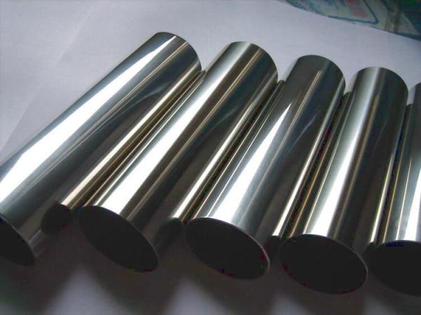 TP304 Stainless Steel Welded Tube With Mirror Polish Surface A554 Outside180grit