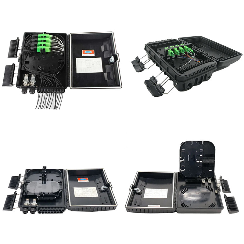 Outdoor/Indoor Waterproof FTTH Box 16 Core Fiber Optic Terminal Distribution Box IP65