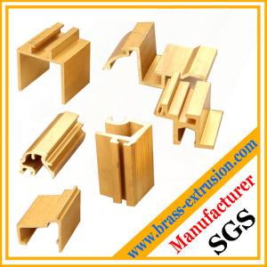 Wholesale Extruded brass profiles for decoration material from china suppliers