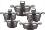 Factory Direct pot set cookware set cooking kitchen aluminum die casting