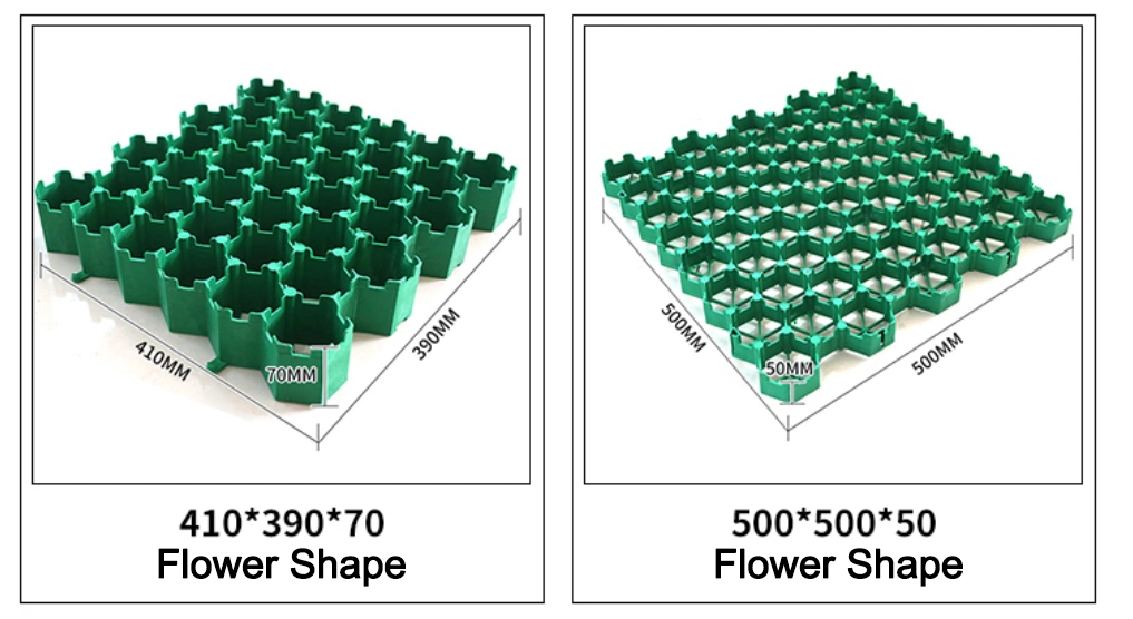 Soil Stabilization Parking Gravel Reinforcement Grass Grid for Driveway and Parking