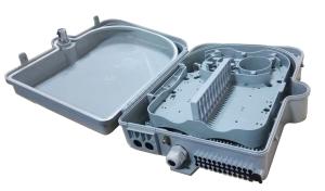 Wholesale 16 Splitter Fiber Optic Splice Box , SC/LC Termination Box For Fiber Optic Cable from china suppliers
