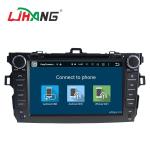 Left Hand Driving Multimedia Toyota Car DVD Player With MP3 MP4 DVR AUX