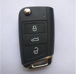 Wholesale Original VW Golf 7 MQB Flip Remote Key / Vw Remote Key 433 Mhz 5G6 959 753 AG from china suppliers