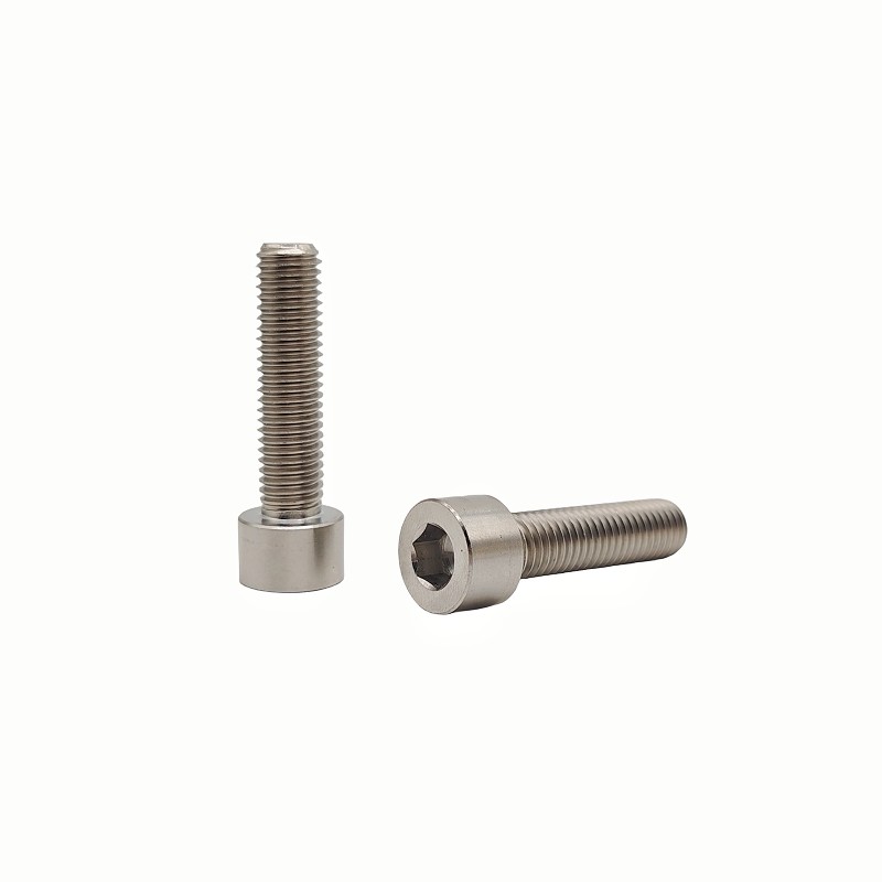 Crown Mark Processing Custom-Made Pure Titanium Cup Head Hexagon Screw Titanium Alloy Hexagon Screw