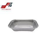 550ml Disposable Aluminum Foil Plates Rectangular Deep Loaf Pan