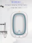 BPA Free Foldable Plastic Infant Bathtub Comfortable Childrens Bathtub
