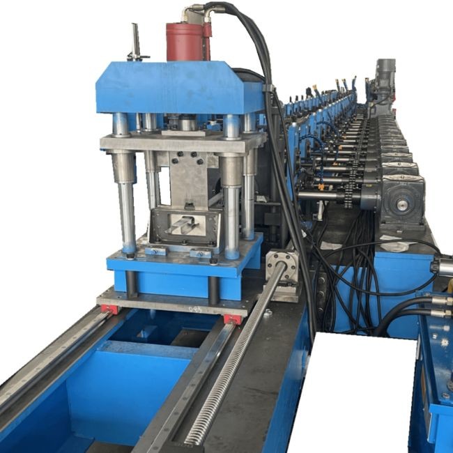Precision Gcr15 Bearing Steel Ceiling Keel Roll Forming Machine For Studs / Tracks