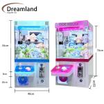 Dreamland Hot Sale Coin Operated Mini TIDE House Crane Machine MINI Claw Game