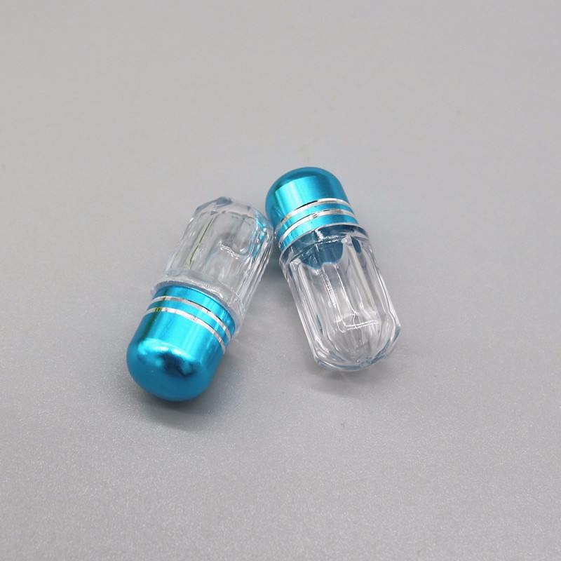 3ml Golden Clear Pill Bottles OEM Empty Plastic Pill Bottles