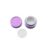 50g Acrylic Round Cream Jar Double Layered Cosmetic Packaging Plastic Face Cream