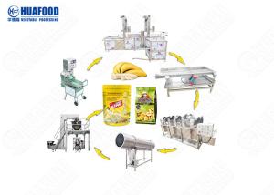 Wholesale Golable Supplier Produce Automatic Snack Banana Chips Production Line Plantain Chip Machines from china suppliers