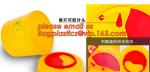 1L 2L 4L 6L plastic round medical disposable sharps bins, plastic disposables