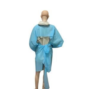 Wholesale Long Sleeves Disposable Operating Gowns , Disposable Lab Gown Waterproof from china suppliers