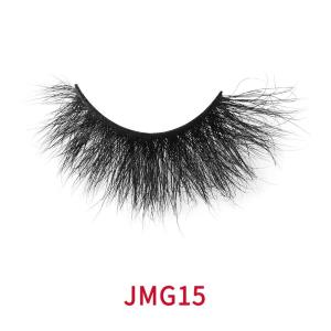 Wholesale Handmade Siberian 27mm Mink Fluffy Eyelashes With Naturally Drop from china suppliers
