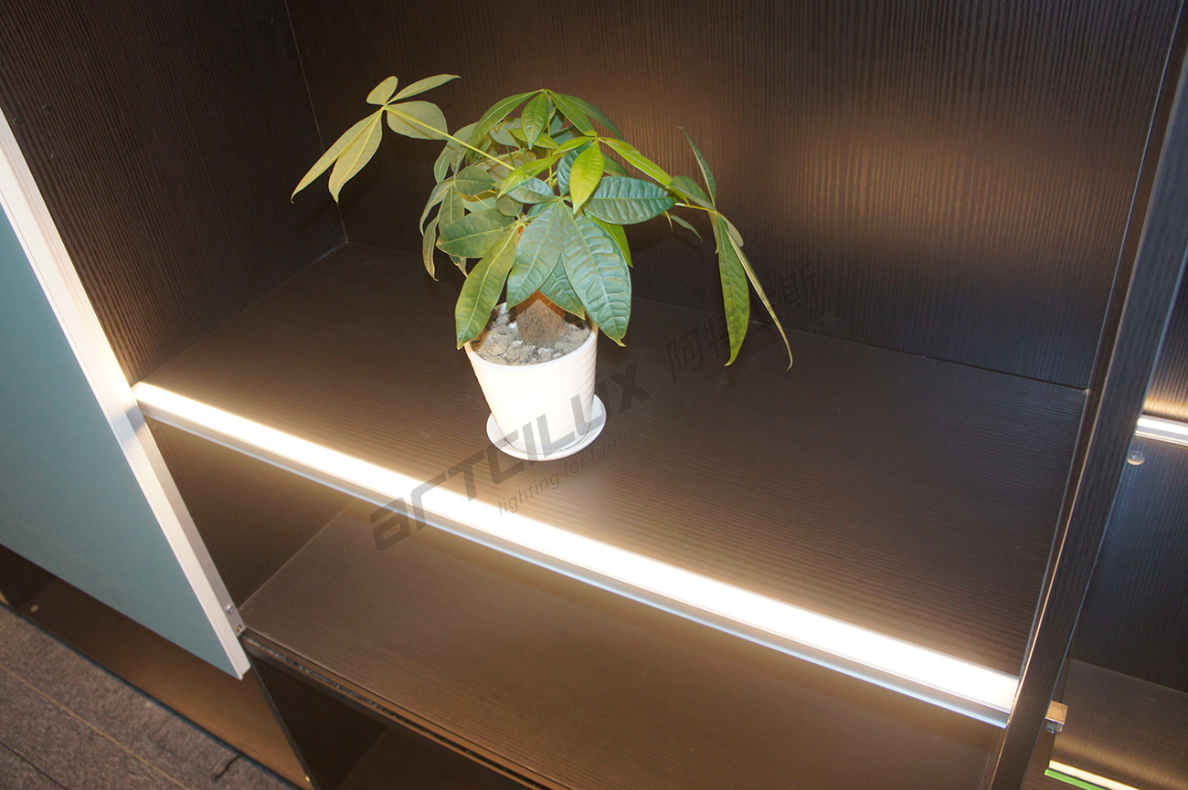 Modern Furniture LED Shelf Light Kit with Recessed Style Clip Mounting A2600