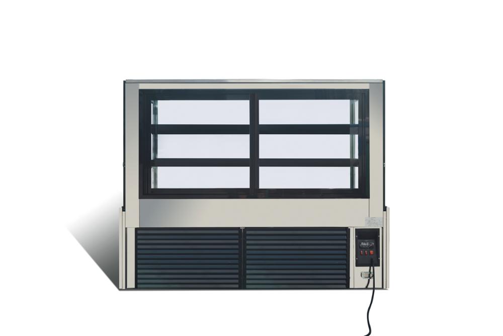Rectangular cake showcase refrigerator pastry display chiller with CE/ETL for bakery shop