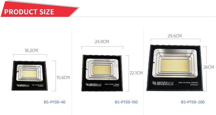Bspro Garden Lights Led Field Outdoor Lamp Powerful Solar Flood Light
