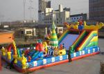 20x10m outdoor kids giant inflatable amusement park made of 1st class pvc