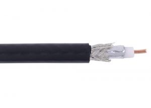 Wholesale LDPE Insulation RG 59 U Coaxial Cable , 22 AWG 75 Ohm Coaxial Video Cable from china suppliers