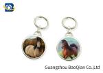 3D Lenticular Keychain Lovely Horse Keyrings Printing Services For Promotional